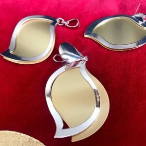 SIlver Gold Drop